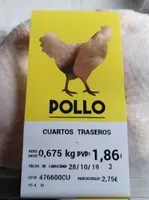 Pollo Cuartos traseros