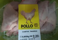 Pollo cuartos traseros