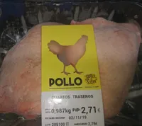 Cuartos traseros de Pollo