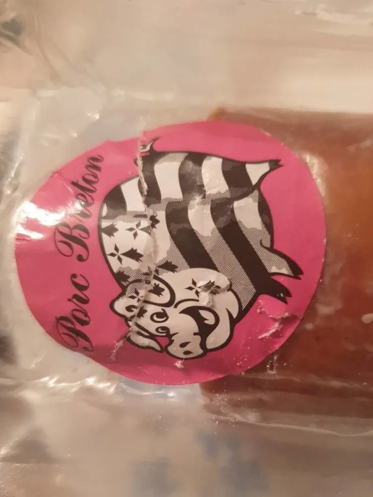 Saucisson cuit fumé amylace
