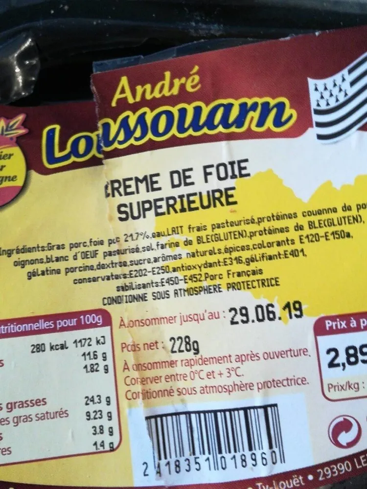 Crème de foie superieure