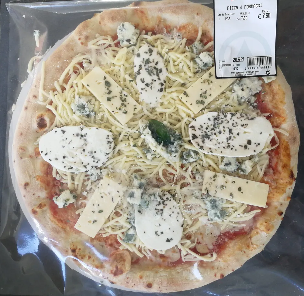 pizza 4 fromaggi