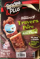 Travers de porc marinade ail & thym