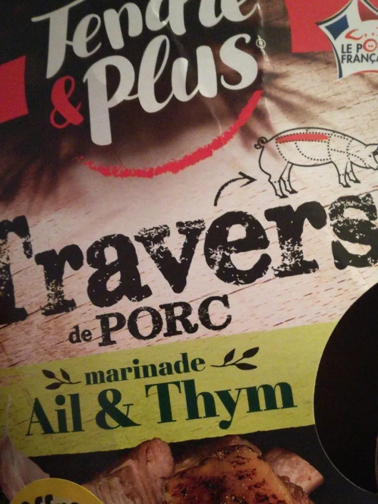 Travers de porc ails et thym