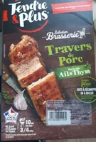 Travers de porc marinade ail et thym