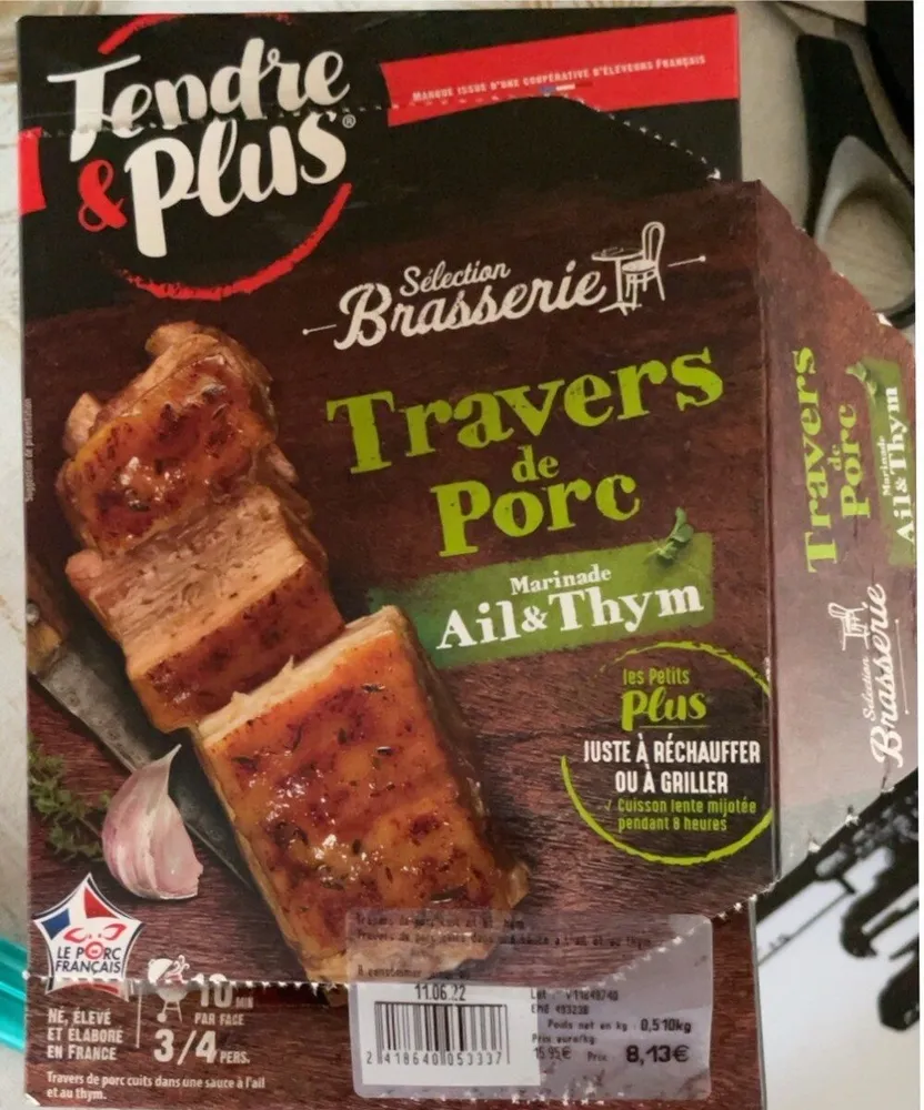 Travers de porc