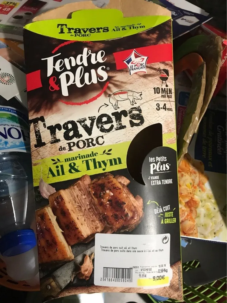 Travers de porc
