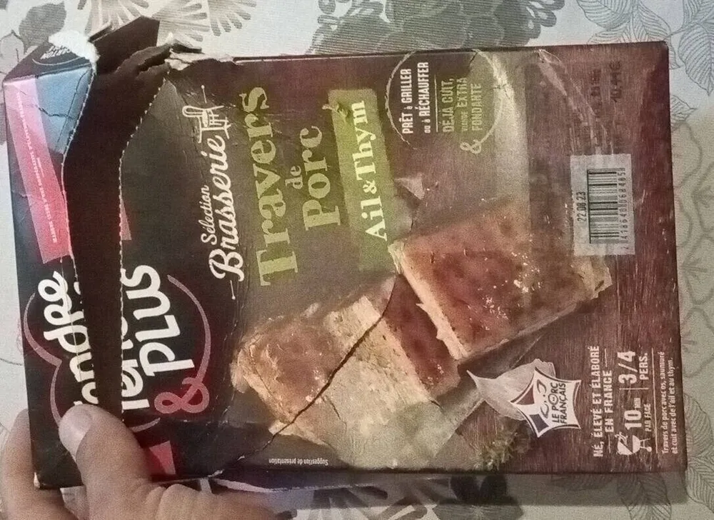 Travers de porc