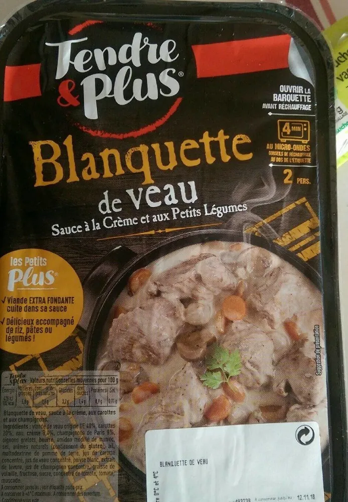 Blanquette de veau