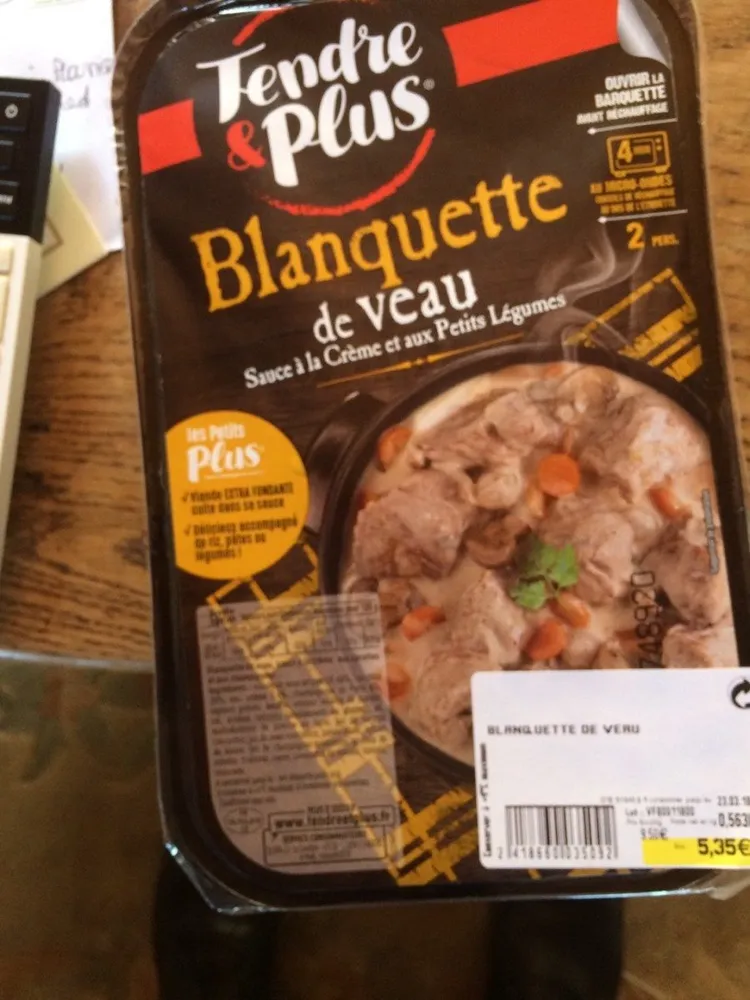 Blanquette de veau