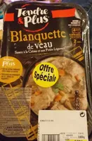 Blanquette de veau sauce crème et aux petits légumes