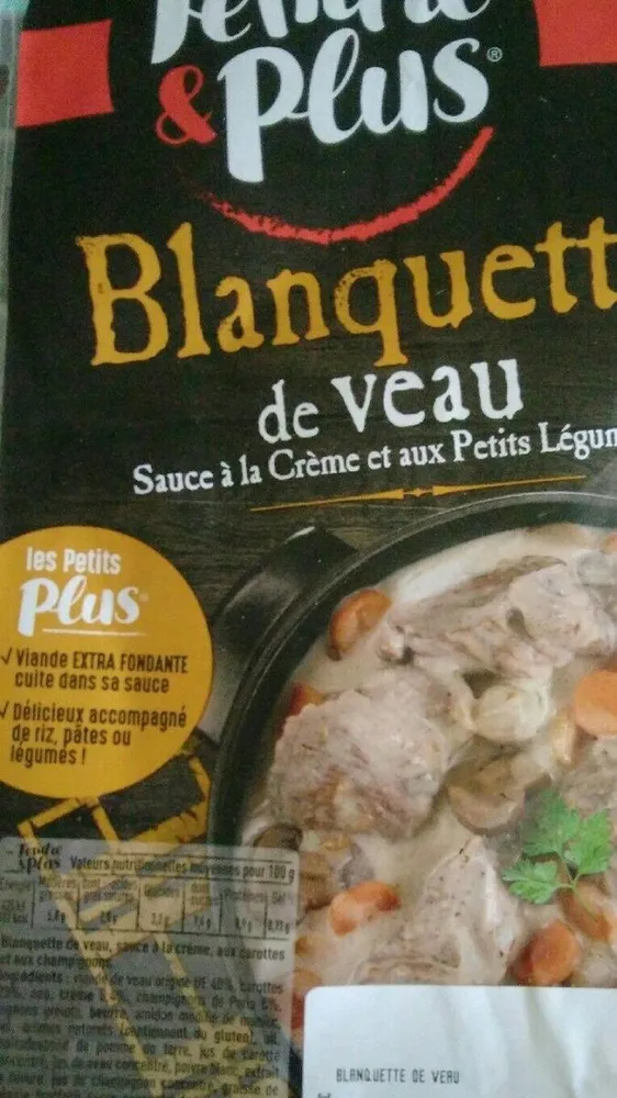 Blanquette de veau