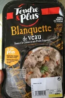 Blanquette de veau, sauce à la Crème et aux petits légumes