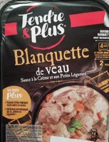 Blanquette de veau à la crème et petits légumes