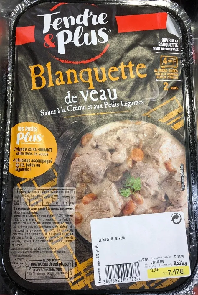 Blanquette de veau