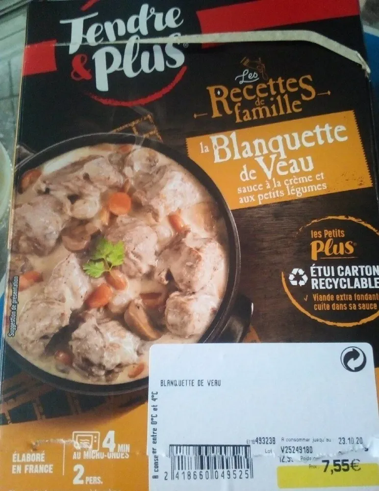 Les Recettes de Famille - Blanquette de Veau