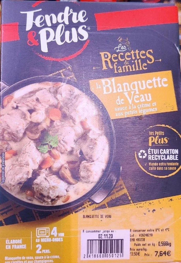 Blanquette de veau