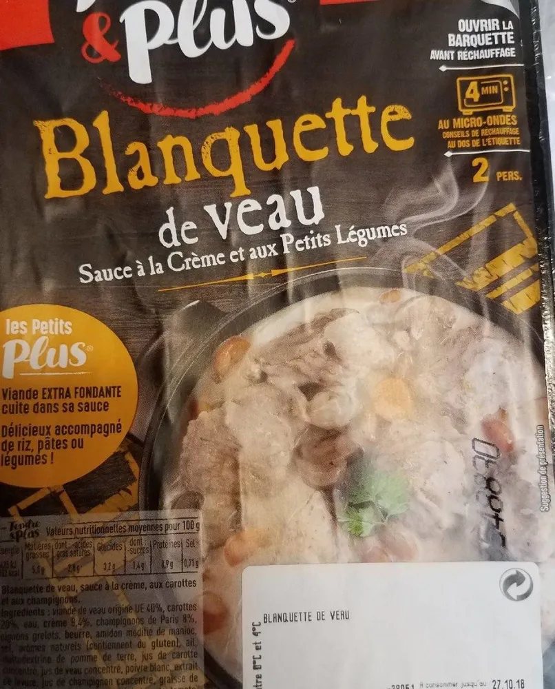Blanquette de veau