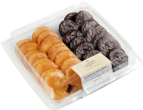 Palmeritas yema-choco