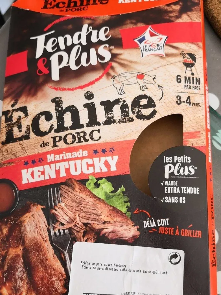 Échine de porc
