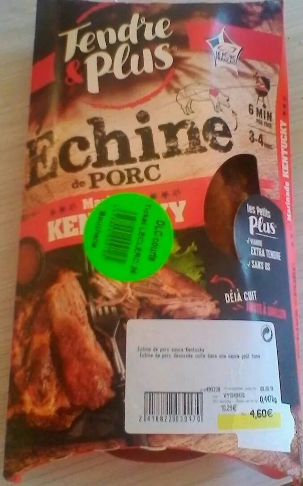 Echine de porc sauce Kentucky