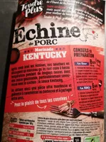 Échine de porc Marinade Kentucky