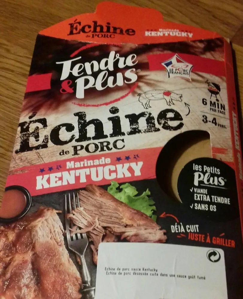 Échine de Porc marinade Kentucky