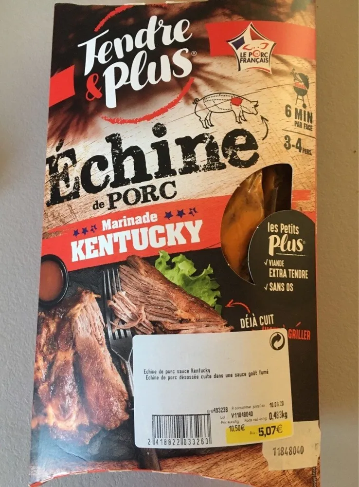 Echine de porc" kentucky"
