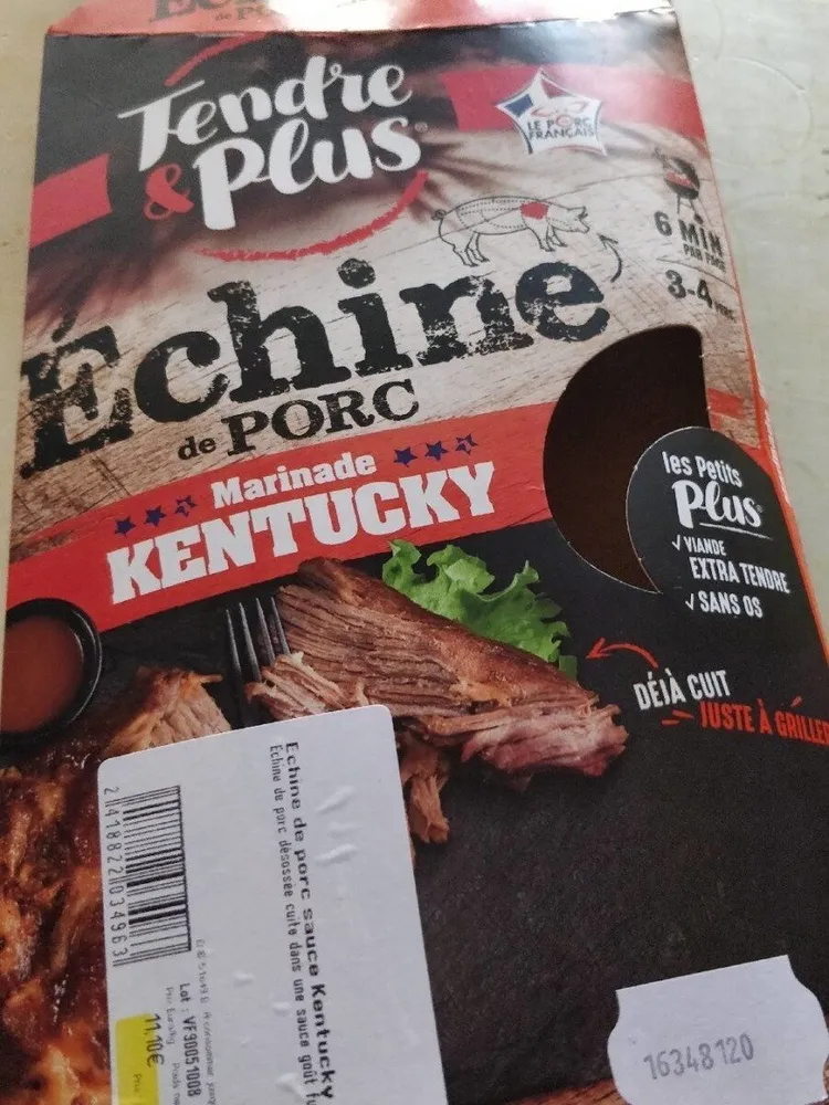 Échine de porc