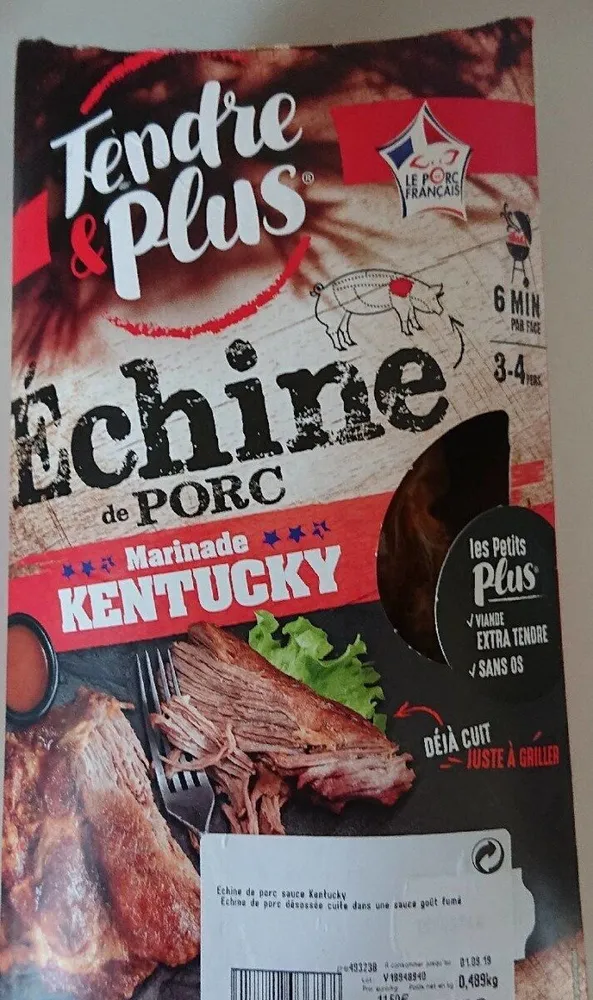 Échine de porc Marinade Kentucky
