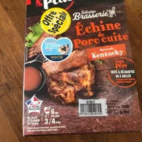 Echine de porc cuite