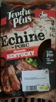 Echîe de porc marinade Kentucky