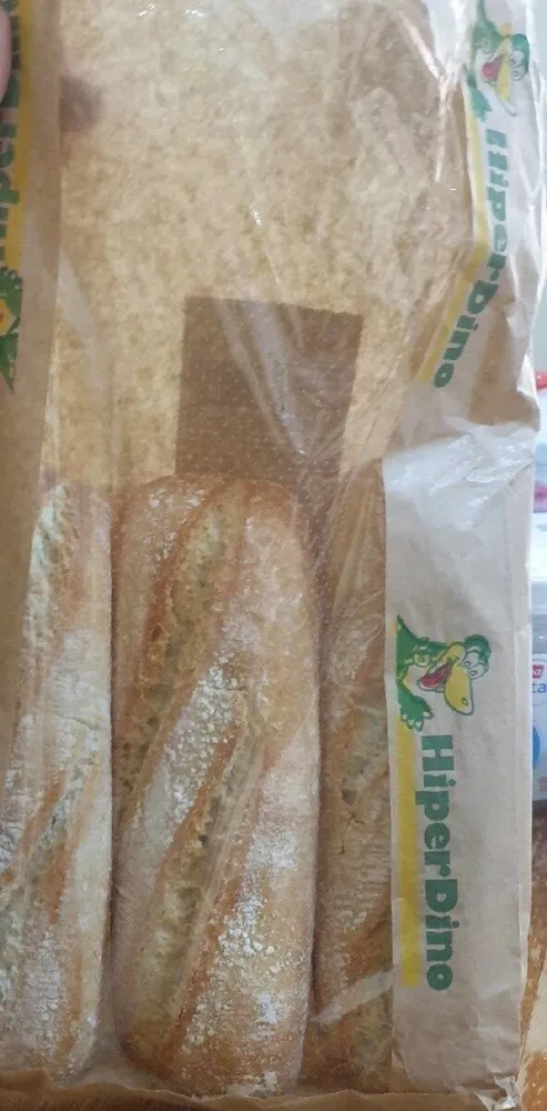 Pan blanco 5x100 gr