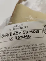 Comté AOP 18 mois LC 35%MG