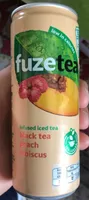 Fuze tea black tea peach hibiscus