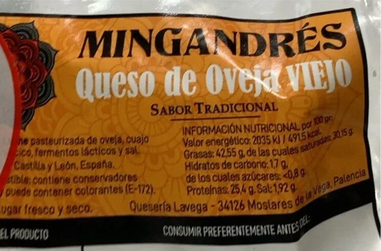 Queso de oveja viejo