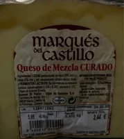 Queso mezcla curado