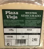 Queso mezcla semicurado