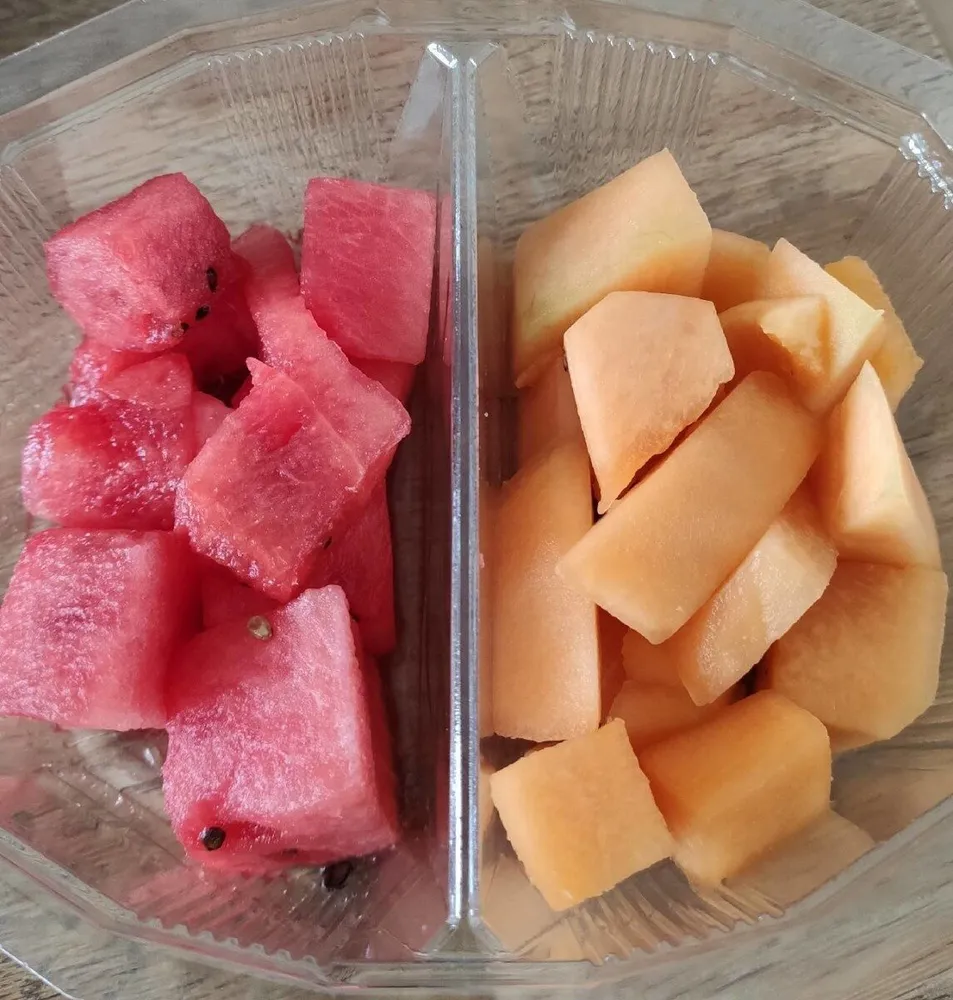 Duo melon pastèque