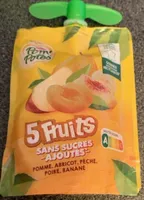 Pom’Potes 5 Fruits sans sucres ajoutés