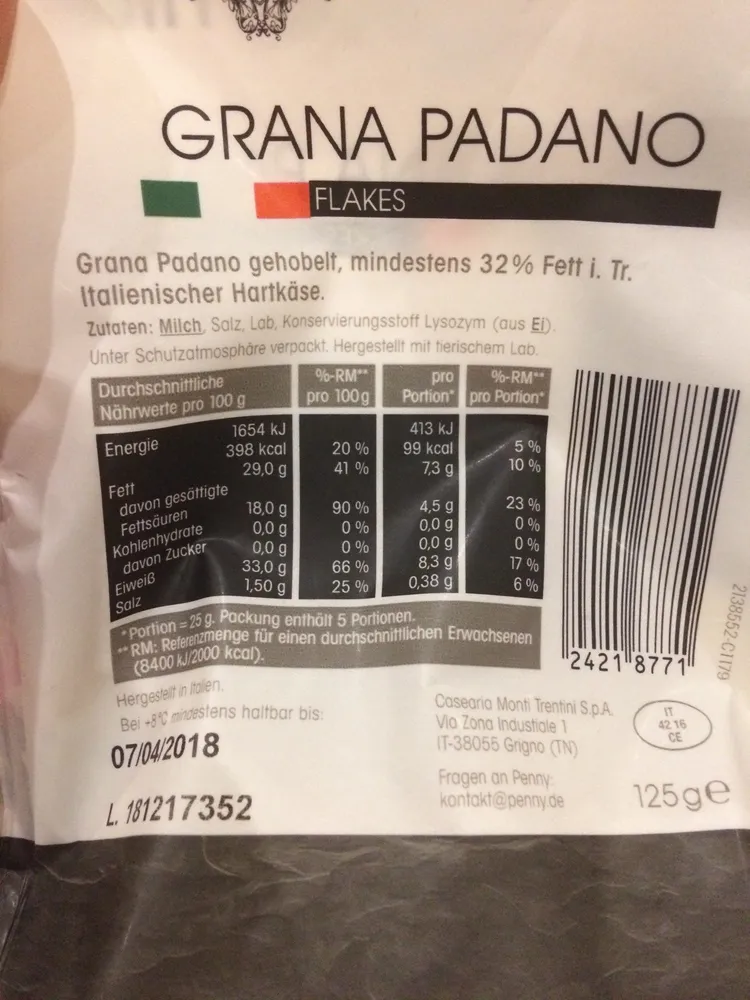Grana Padano Flakes