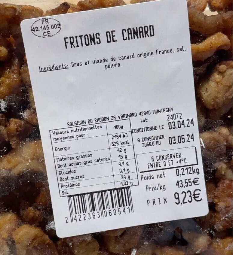 Friton de canard