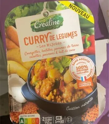 Curry de légumes et riz de camargue