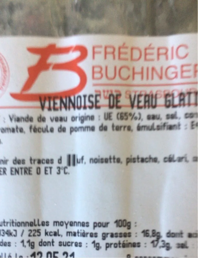 viennoise de veau
