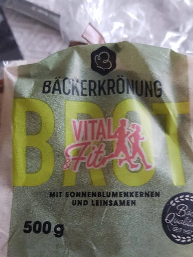 VITAL & Fit BROT MIT SONNENBLUMENKERNEN UND LEINSAMEN