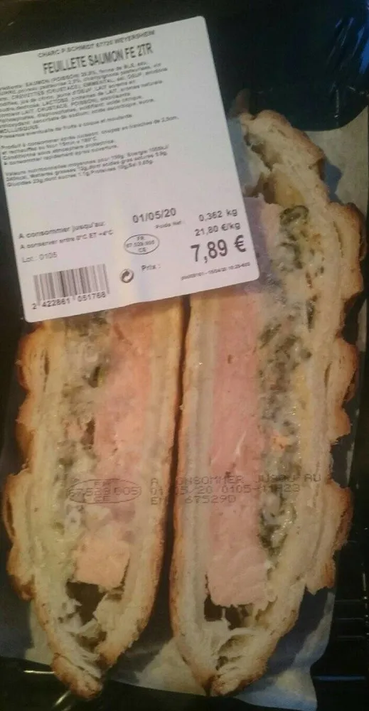 Feuilleté Saumon FE2TR