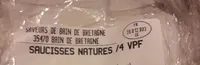 Saucisses natures