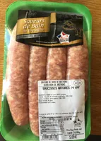 Saucisses natures /4 vpf