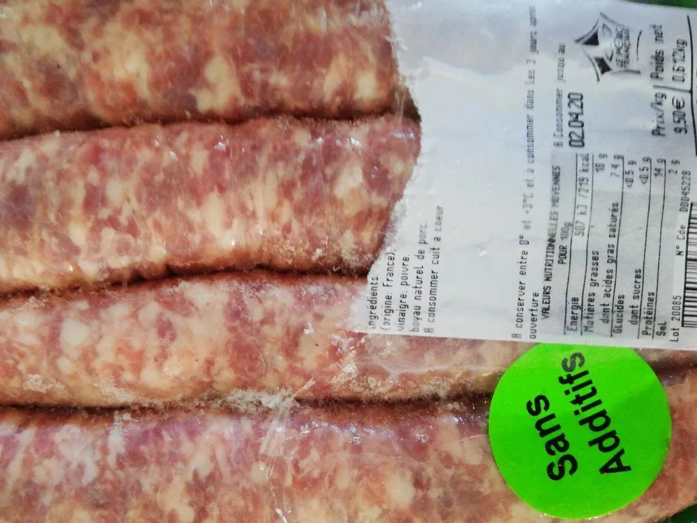 Saucisse Saveurs de Bain de Bretagne