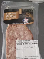 Tranche de pâté de lapin VPF